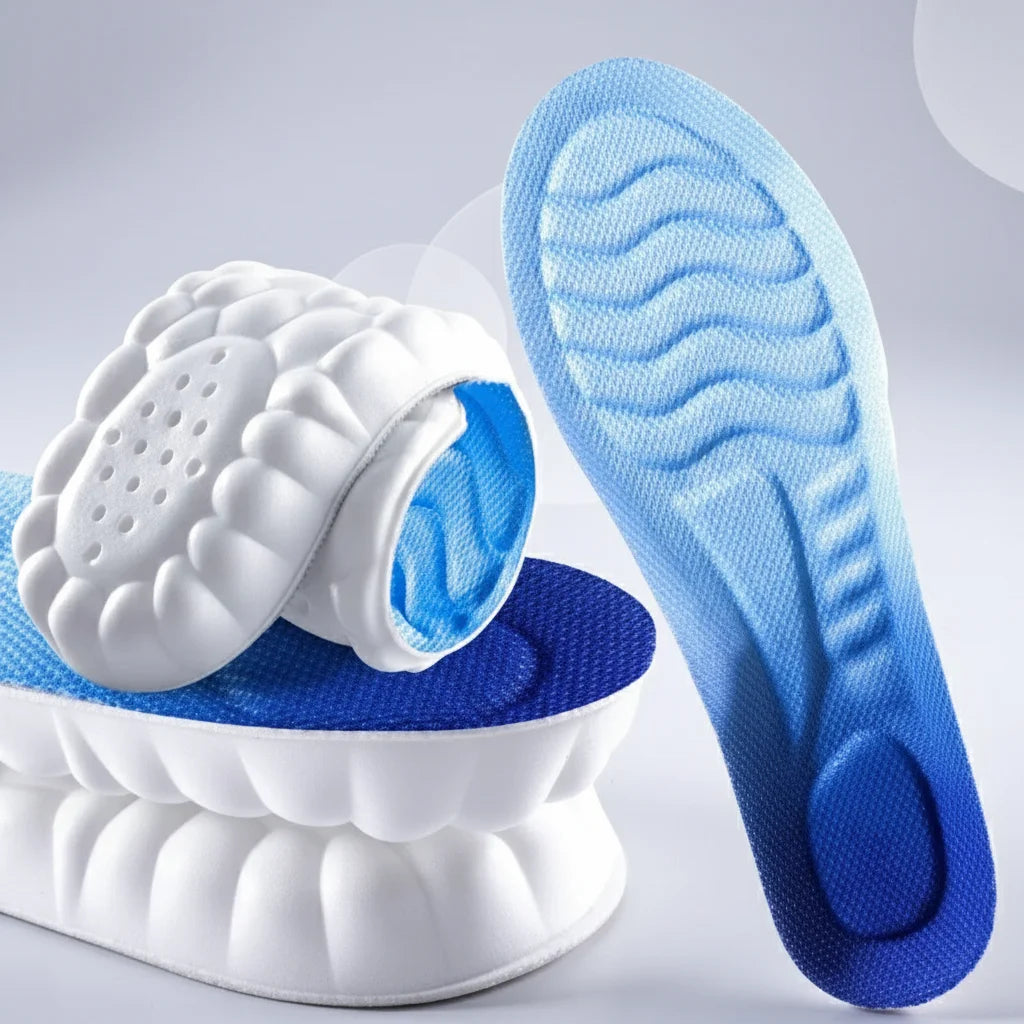 Wkładki BluSip™ - Lekkość w każdym kroku.