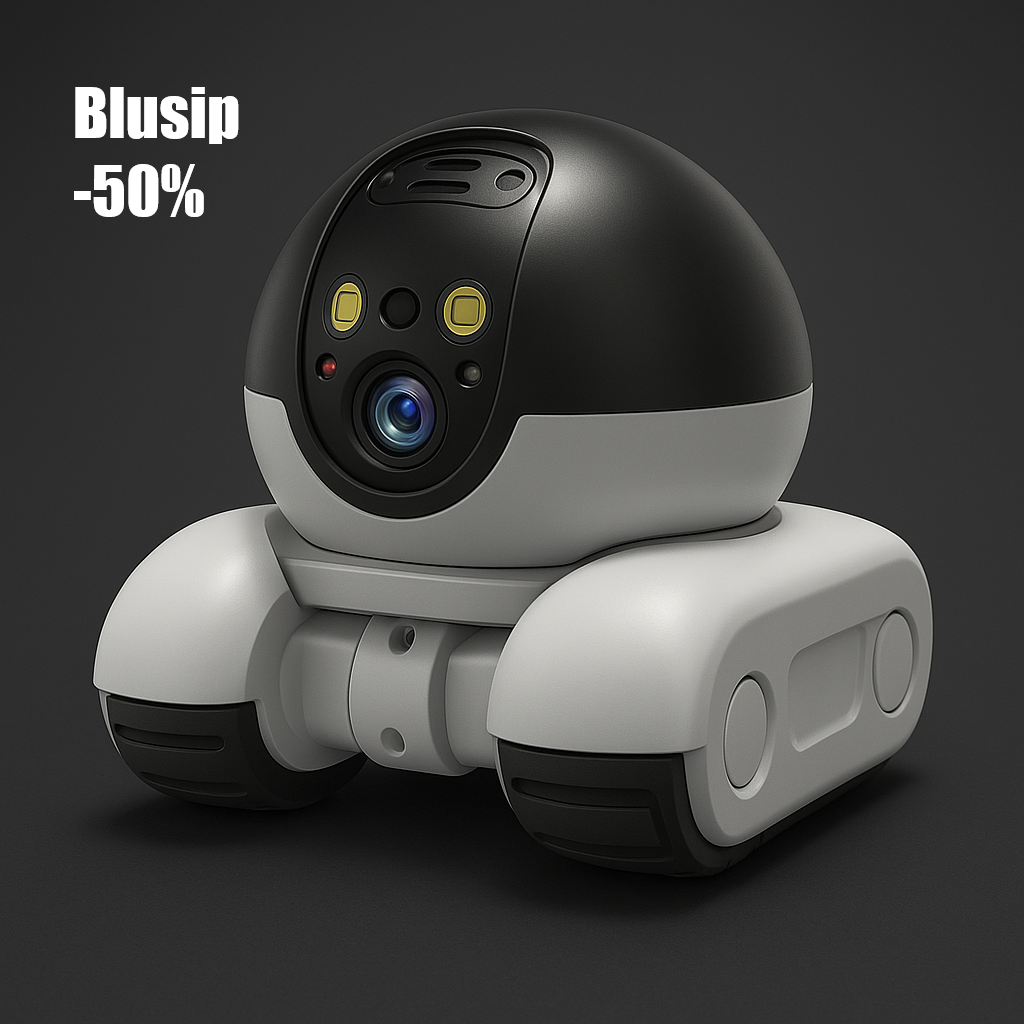 BLUSIP™ -  Inteligentna Kamera Mobilna z Funkcją Patrolowania