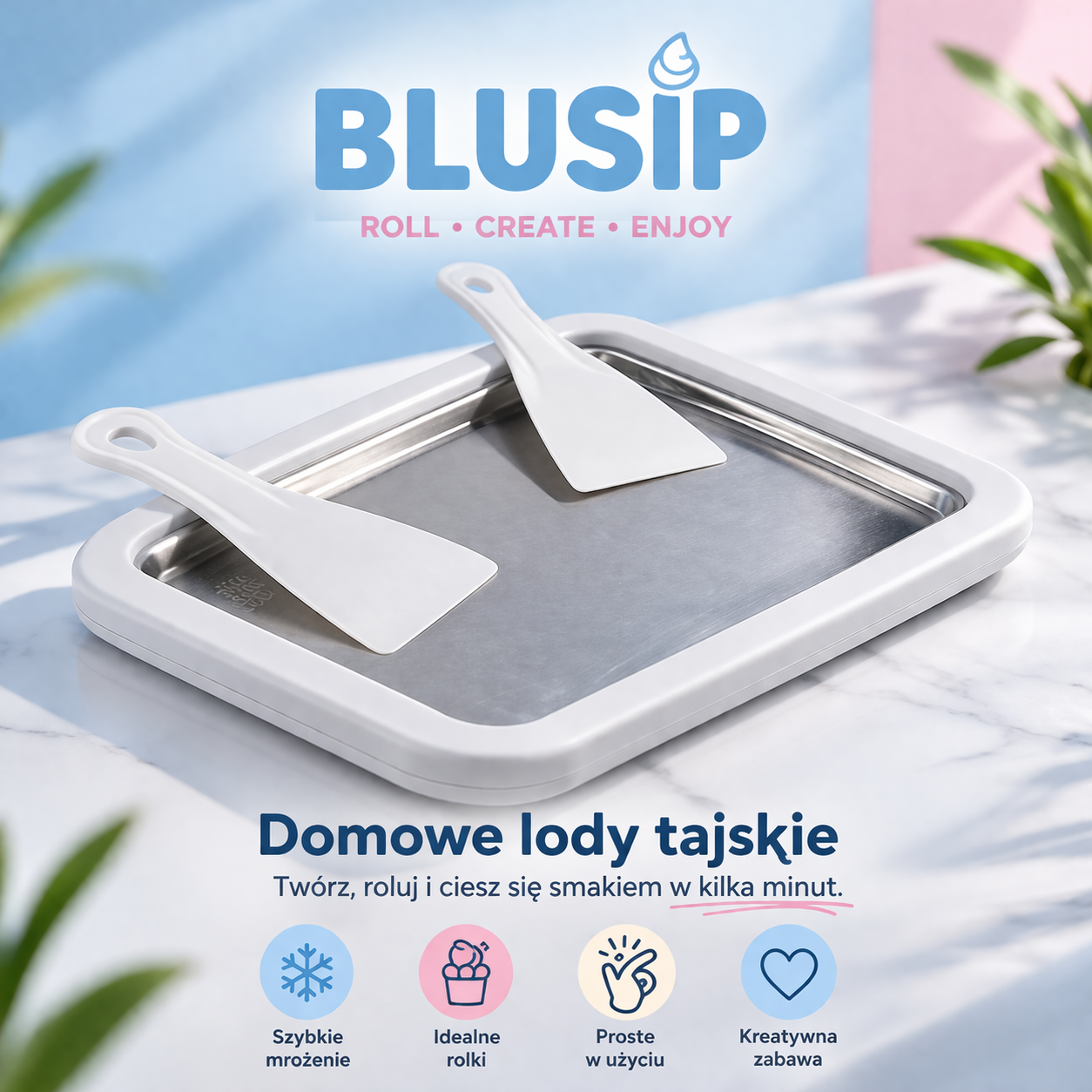 BLUSIP™ - DOMOWE LODY TAJSKIE W 60 SEKUND